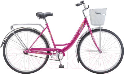 Велосипед STELS Navigator 28 345 C Z010 / LU093787 (20, пурпурный, разобранный, в коробке)