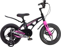 Детский велосипед Maxiscoo Cosmic Deluxe Plus 14 2024 / MSC-C1432D (черный жемчуг) - 