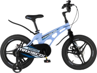 Детский велосипед Maxiscoo Cosmic Deluxe 16 2024 / MSC-C1633D (небесно-голубой) - 