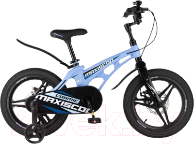 Детский велосипед Maxiscoo Cosmic Deluxe 16 2024 / MSC-C1633D (небесно-голубой)