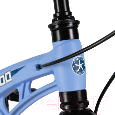 Детский велосипед Maxiscoo Cosmic Deluxe 16 2024 / MSC-C1633D (небесно-голубой)