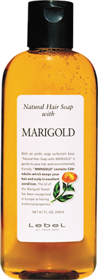 Шампунь для волос Lebel Natural Hair Soap Marigold Натуральный для жирной кожи головы (240мл)