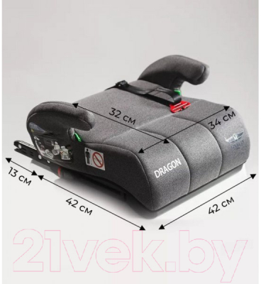 Изображение товара Бустер Martin Noir Dragon с Isofix (Earl Grey)