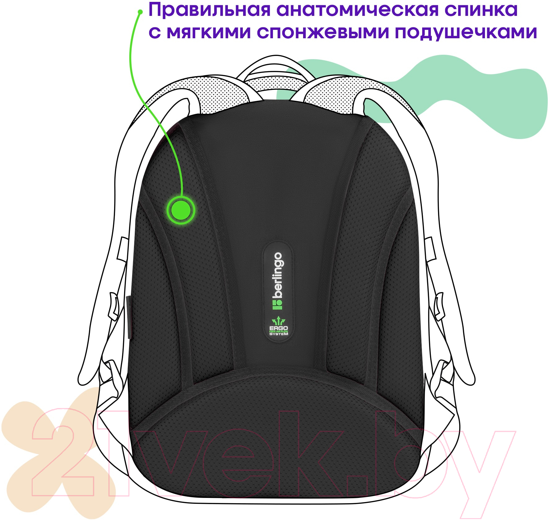 Школьный рюкзак Berlingo Expert Mini. Do Not Disturb / RU-EXM-1021