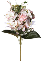 Искусственный букет Lefard Розы 535-386 (розовый) - 