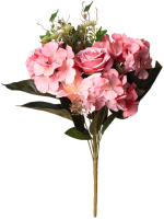 Искусственный букет Lefard Розы 535-387 (розовый) - 