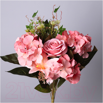 Искусственный букет Lefard Розы 535-387 (розовый)