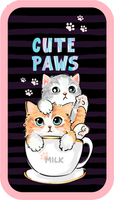 Пенал ArtSpace Cute Paws / ПК2_59965 - 