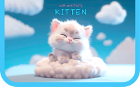 Пенал ArtSpace Kitten / ПT1_59955 - 