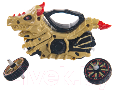 Мотоцикл игрушечный Мотофайтеры С волчком Костяной дракон / MT0106
