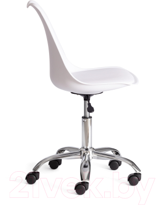 Кресло офисное Tetchair Tulip mod.106-1 (белый/хром)