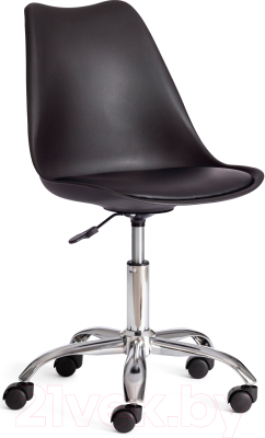 Кресло офисное Tetchair Tulip mod.106-1 (черный/хром)