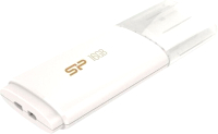Usb flash накопитель Silicon Power Blaze B06 16GB White (SP016GBUF3B06V1W) - 