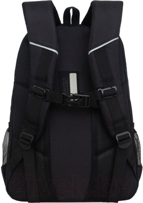 Рюкзак Grizzly RU-430-10 (черный/салатовый)