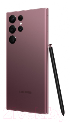 Смартфон Samsung Galaxy S22 Ultra 512GB / 2QSM-S908BDRHSEK восстан. Грейд A+ (бургунди)