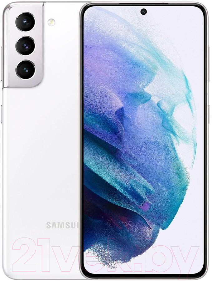 Смартфон Samsung Galaxy S21 256GB / 2BSM-G991BZWGSEK восстановленный Грейд B