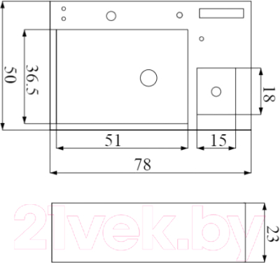 Мойка кухонная Wisent WM37850 + WW405A