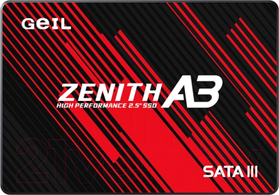SSD диск GeIL Zenith A3 120GB (A3FD22D120D)