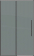 Душевая дверь Grossman Galaxy 100.K33.01.140.42.10 140x195 (графит сатин/стекло тонированное) - 