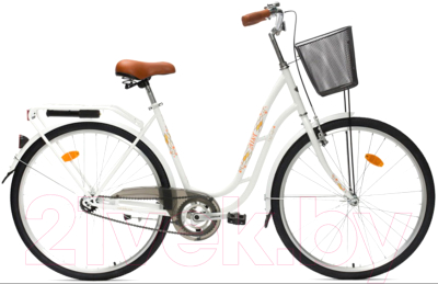 Велосипед AIST Tango 1.0 2023 (28, бежевый, разобранный, в коробке)