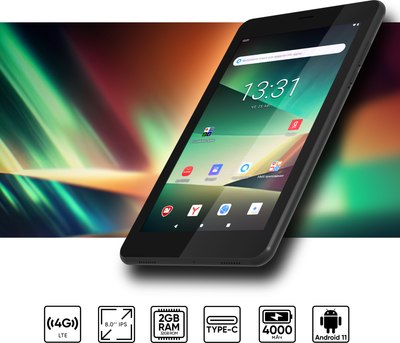 Планшет Topdevice A8 2GB/32GB LTE / TDT4518_4G_E (серый)