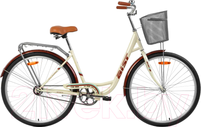 Велосипед AIST 28-245 28 2023 (бежевый, разобранный, в коробке)