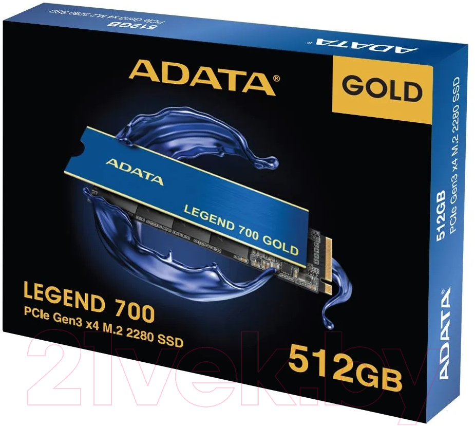 SSD диск A-data Legend 700 Gold 512GB (SLEG-700G-512GCS-SH7)