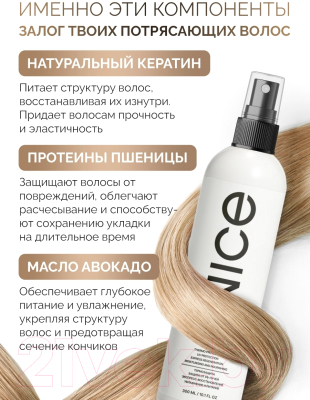 Спрей для волос NICE by Septivit 20 в 1 (300мл)