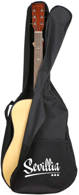 Чехол для гитары Sevillia Covers GB-A41 BK (черный)