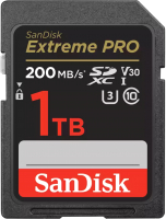 Карта памяти SanDisk Extreme Pro SDXC 1TB (SDSDXXD-1T00-GN4IN) - 