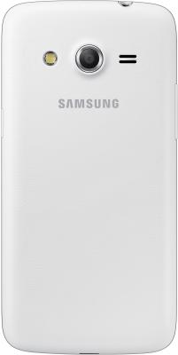 Смартфон Samsung G386F Galaxy Core LTE (White) - вид сзади