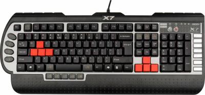 Клавиатура A4Tech X7-G800 (черный) - общий вид