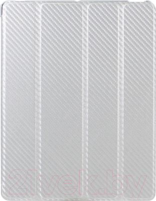 Чехол для планшета Cooler Master iPad Wake Up Folio Carbon Texture Silver White (C-IP3F-CTWU-SS)