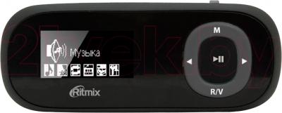 MP3-плеер Ritmix RF-3400 (4GB, черный) - общий вид