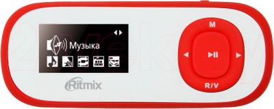 MP3-плеер Ritmix RF-3400 (4Gb, красно-белый) - общий вид
