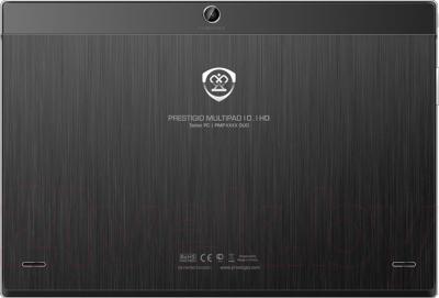 Планшет Prestigio MultiPad 4 Diamond 10.1 16GB 3G (PMT7177_3G_D_BK) - вид сзади