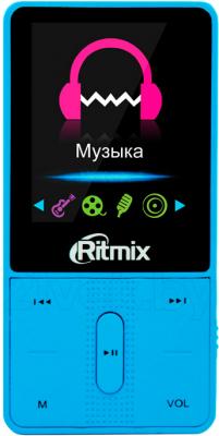 MP3-плеер Ritmix RF-4550 (4Gb, синий) - общий вид