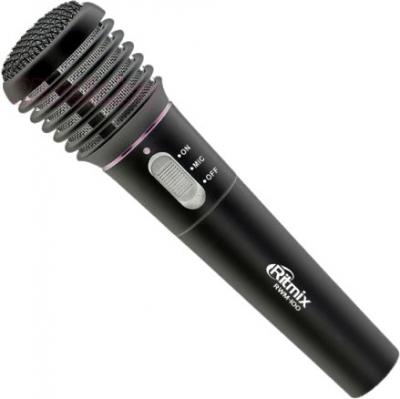 Микрофон Ritmix RWM-100 (черный) - общий вид