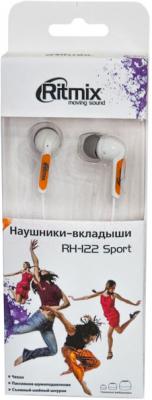 Наушники Ritmix RH-122 Sport - в упаковке