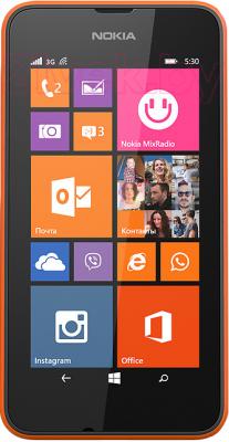 Смартфон Nokia Lumia 530 (Orange) - общий вид