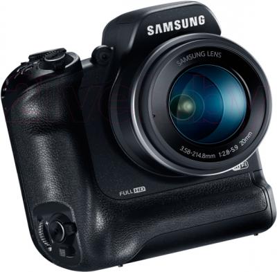 Компактный фотоаппарат Samsung WB2200 (Black) - общий вид