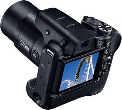 Компактный фотоаппарат Samsung WB2200 (Black) - общий вид