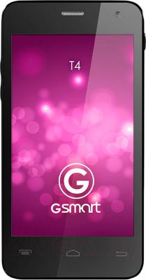 Смартфон Gigabyte GSmart T4 Dual (Black) - общий вид