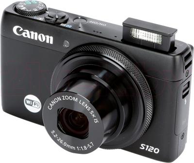 Компактный фотоаппарат Canon Powershot S120 - общий вид