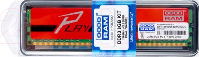 Оперативная память DDR3 Goodram 8GB DDR3 PC3-12800 Red - общий вид