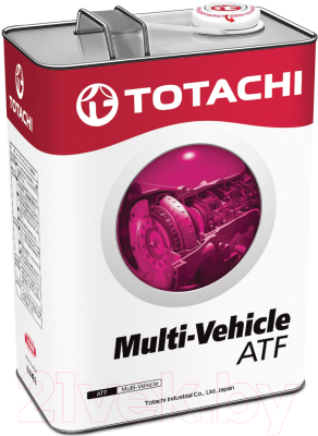 Изображение товара Трансмиссионное масло Totachi ATF Multi-Vehicle / 4562374691223 (4л)