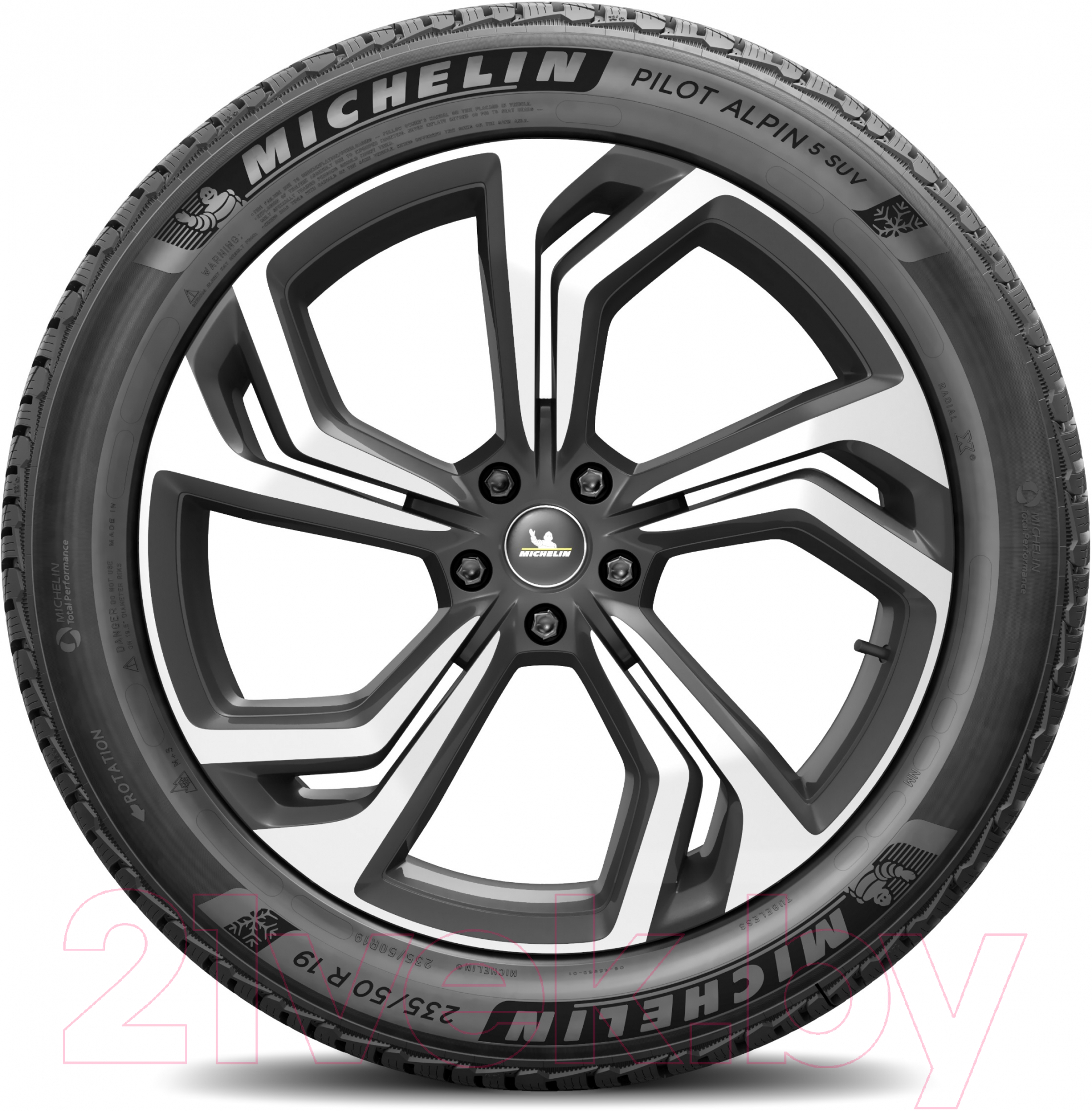 Зимняя шина Michelin Pilot Alpin 5 SUV 275/45R20 110V Porsche