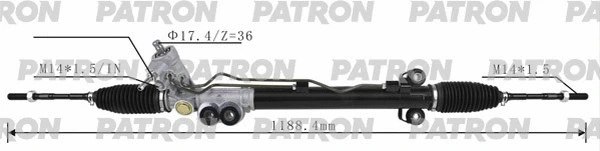Рулевая рейка Patron PSG3065