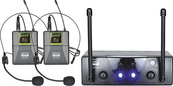 Радиосистема микрофонная XLine MD-262A-B