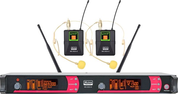 Радиосистема микрофонная XLine MD-262A-E